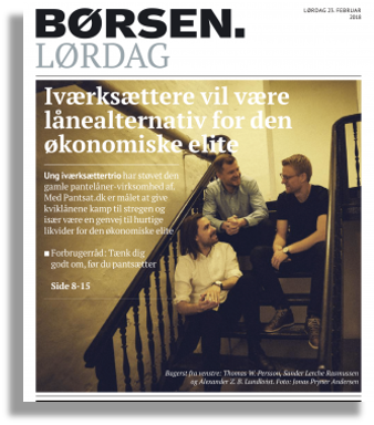 Pantsat i Børsen